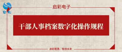干部人事档案数字化操作规程（实用贴）