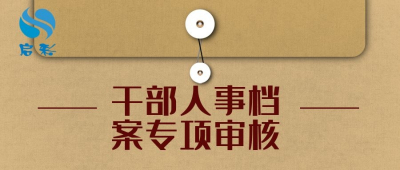 干部人事档案专项审核